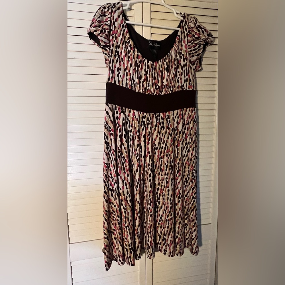 S. L. fashion Empire waist dress